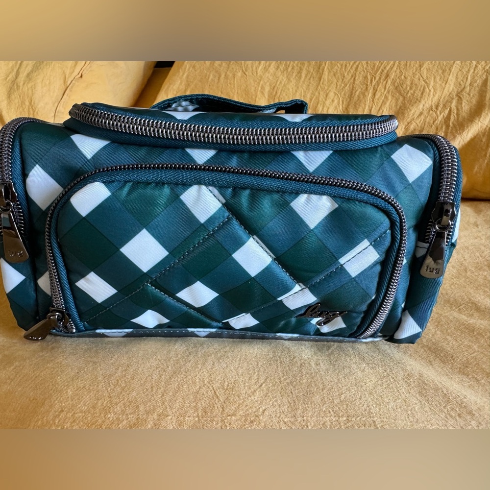 Trolley mini Gingham Evergreen